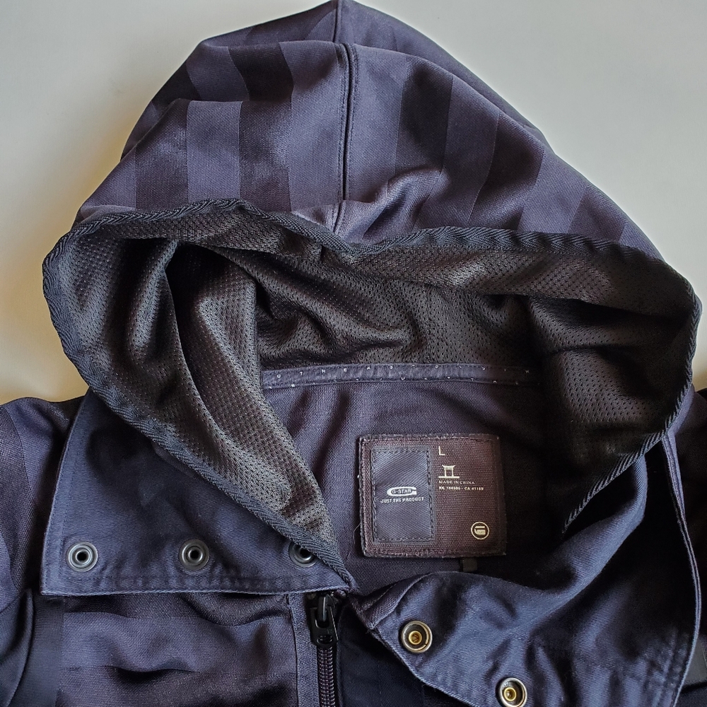 G-STAR Raw Zip Up Hoodie Large - Picture 4 of 5